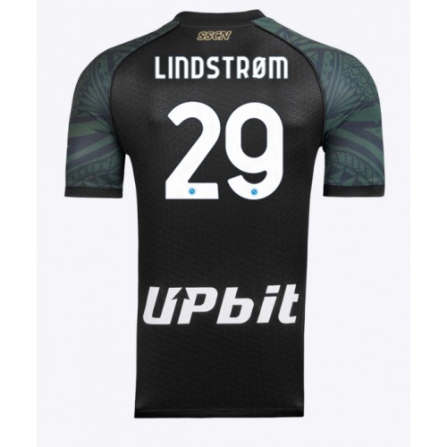 Fotbalové Dres SSC Napoli Jesper Lindstrom #29 Alternativní 2023-24 Krátký Rukáv